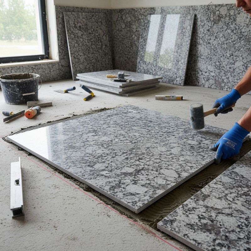 Granite Tile Installation